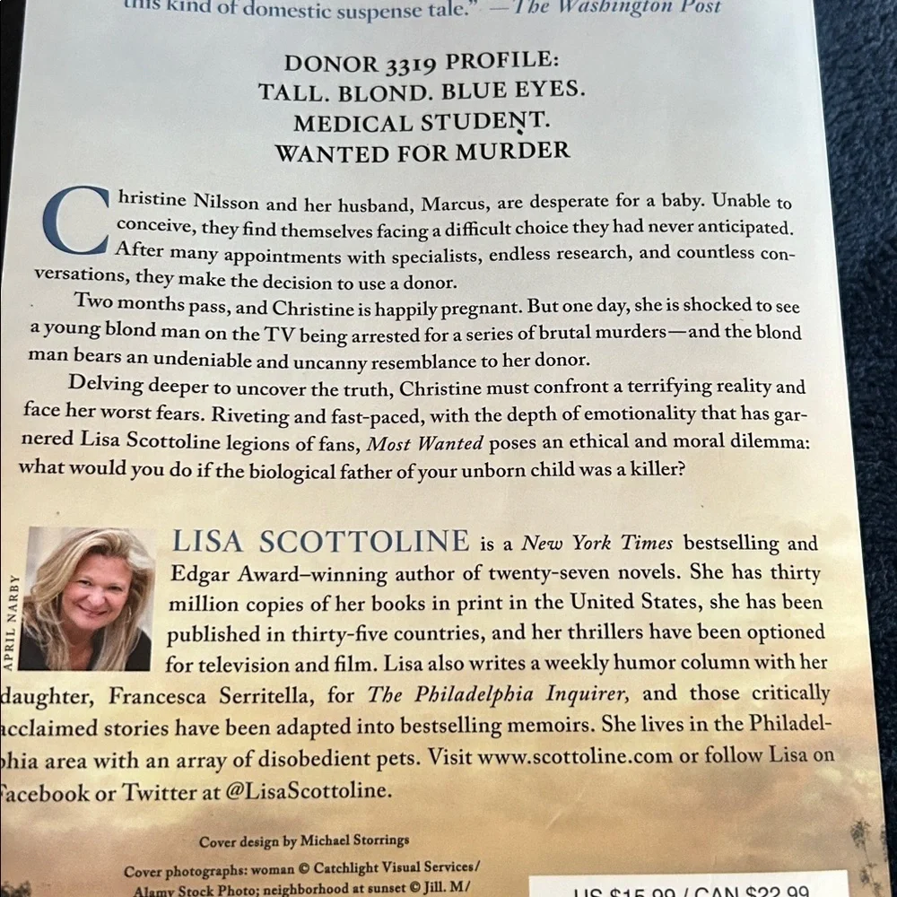 Most Wanted by Lisa Scottoline Book
